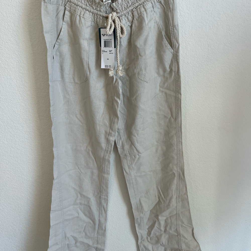 Roxy NWTS Women’s Casual Pants linen & viscose